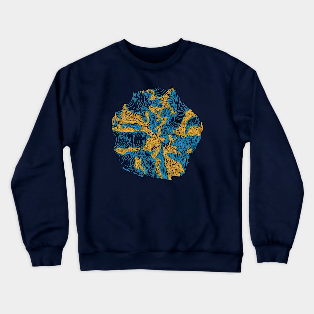 Mt Cook Crewneck Sweatshirt by simplistictees